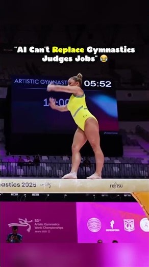 Can't wait for there to be clankers at my competitions😭 #gymnastics #sports #judge #beam