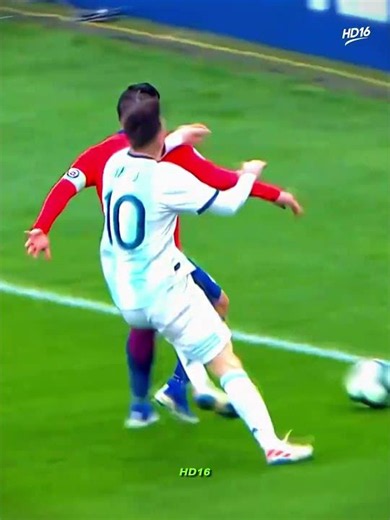 Messi's Painful Red Card 💔