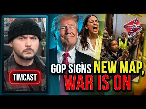 Democrats RIOT, Stage INSURRECTION Over New GOP Map | Tim Pool