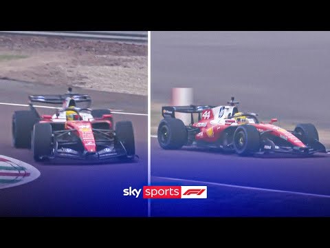 FIRST LOOK! Lewis Hamilton takes NEW SF-26 for a spin in Italy