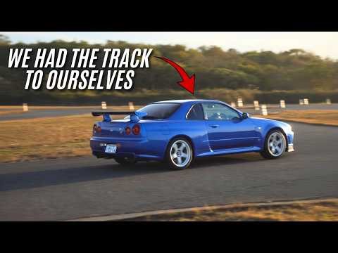 We had a racetrack to ourselves in Japan! First Japan Trip Ep.8