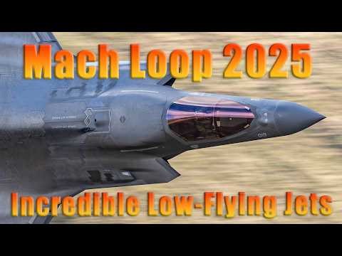 Mach Loop 2025 | Incredible Low Flying Jet Passes