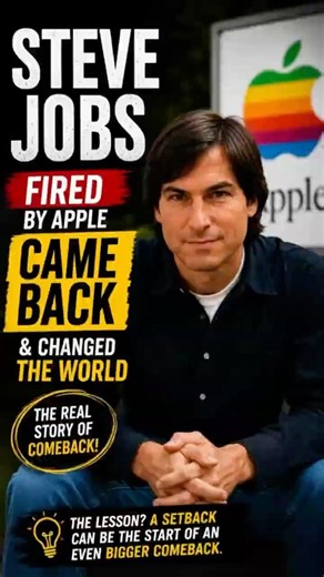 Steve Jobs Was Fired From Apple… Then Changed the World! 🤯 | Billionaire Motivation