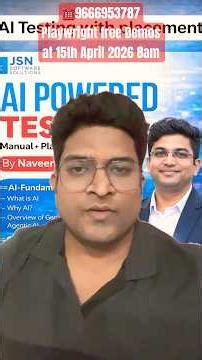 Playwright Tutorial in English | Main Important Components Explained | Beginners Guide | Code gen