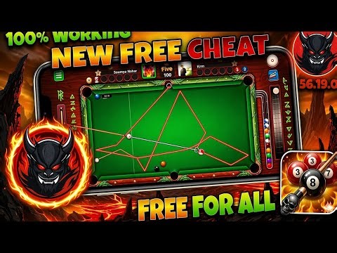 New spider engine 😱 cheot 8 Ball pool hack 1000% All server working ✅