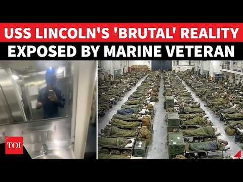 'TROOPS ARE TOYS FOR TRUMP': Marine Veteran Exposes USS Lincoln's 'Dire State' of Naval Forces