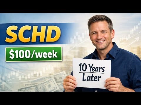 If You Invest $100 Per Week in SCHD — 10 Years Later What Happens?