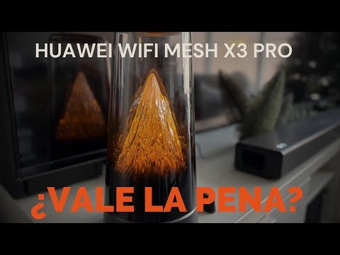 Probando el WiFi de la montaña - HUAWEI WiFi Mesh X3 Pro