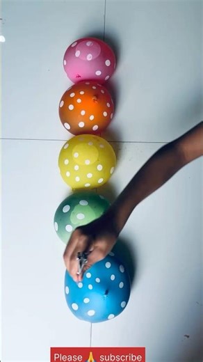 “Balloons popping reverse video”#asmr #balloon #funny #funny #satisfying