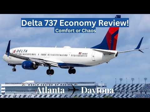 Delta Airlines 737 From ATL to DAB!