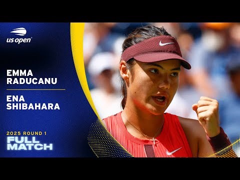 Emma Raducanu vs. Ena Shibahara Full Match | 2025 US Open Round 1