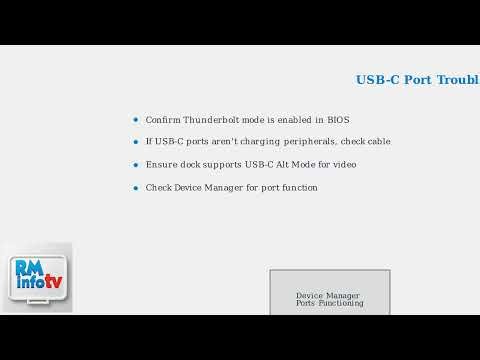 How To Fix Dell Precision 7680 Docking Station Not Working – HDMI, USB-C & Driver Fix