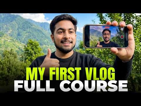 How to make First VLog (My First Vlog) | First Vlog kaise banaye?