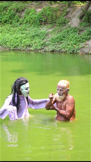 Epic Ghost Prank in Water on Grandpa – Hilarious & Scary Reaction! 😂👻