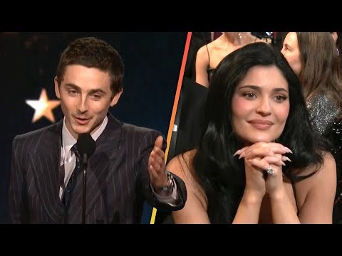 Timothée Chalamet Says He LOVES Kylie Jenner During Speech