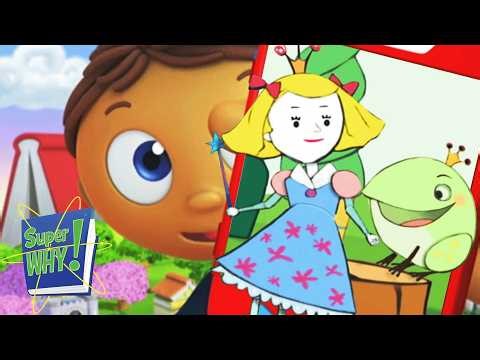 Princess Pea Meets the Frog Prince! | Super Why - WildBrain | Helping You to Read