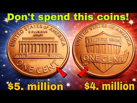 Top 4 Most Valuable US Coins | Lincoln Memorial & Shield Pennies | Numis Secrets