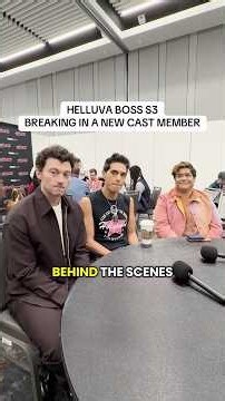 Breaking in a new cast member - Helluva Boss Season 3 - NYCC 2026