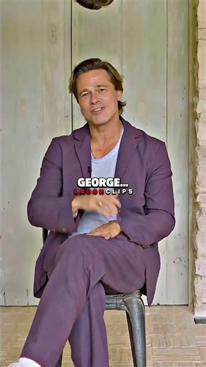 Brad Pitt Called George Clooney the Most Handsome Man Alive… His Response 😂