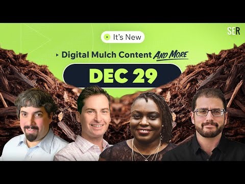 It’s New 12/29: Digital mulch, ccTLDs for SEO, Microsoft Advertising custom columns and more