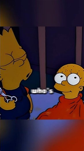 bart did crazy things #simpsons