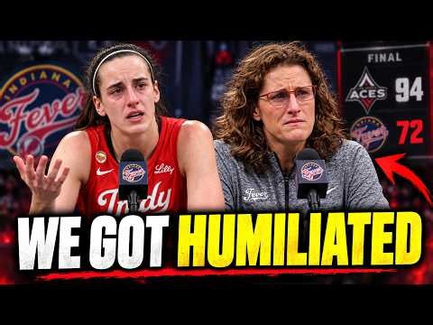 Caitlin Clark & Stephanie White BREAK DOWN — Aces HUMILIATE Fever!
