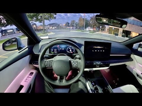 2026 Lexus ES 350h AWD Premium - POV Driving Impressions (Sunrise)