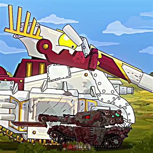 Light Leviathan 🥶🔥 | Homeanimations | SEM TEMPO #tank #tanks #cartoonabouttanks #animation