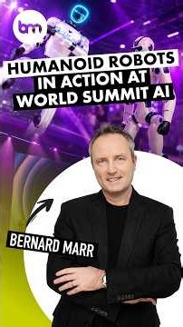 Humanoid Robots in Action at World Summit AI