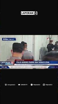Polisi Bongkar Pabrik Pil Ilegal di Bandung, Ratusan Ribu Pil Disita