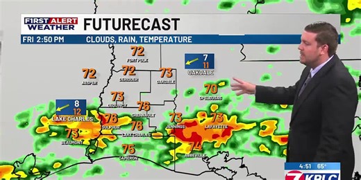 First Alert Forecast: Cloudy and cooler Thursday ahead, as unsettled weather returns Friday