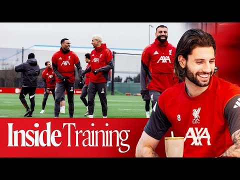 Behind-the-scenes from Liverpool's latest training session | Inside Training