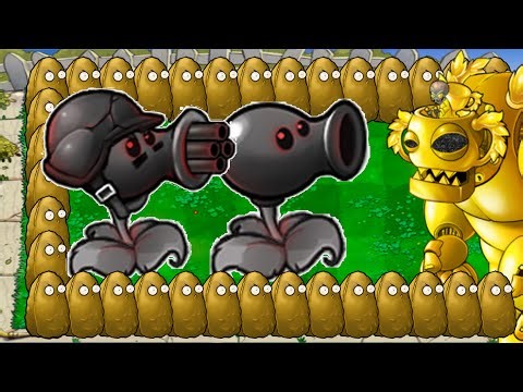 Gatling Doom Vs Doom Pea Vs Gargantuar Vs Dr. Zomboss | Plants Vs Zombies Fusion