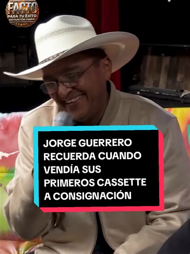 Jorge Guerrero recuerda cuando vendía sus cassette a consignación. #Jorgeguerrero #Llanero #Barinas #musicallanera