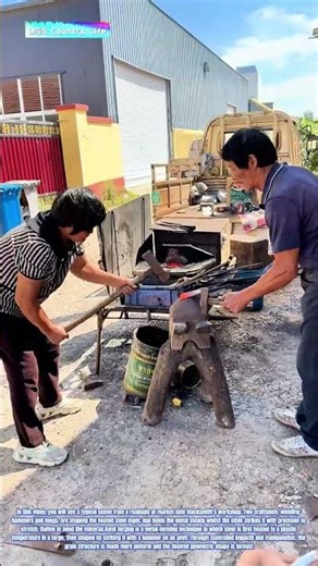 Forged by Fire: How an Anvil and a Hammer Shape Red-Hot Iron into Tools