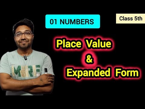 Place Value & Expanded form | 01 Numbers | 5th Maths | CG Board 