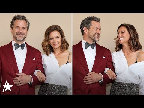 Katie Holmes & Joshua Jackson’s Red Carpet Reunion Leaves ‘Dawson’s Creek’ Fans SHOOK