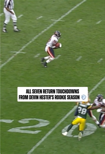 Devin Hester's Electrifying NFL Plays