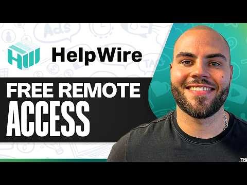 How To Use Helpwire: Free Remote Access Software For Windows!