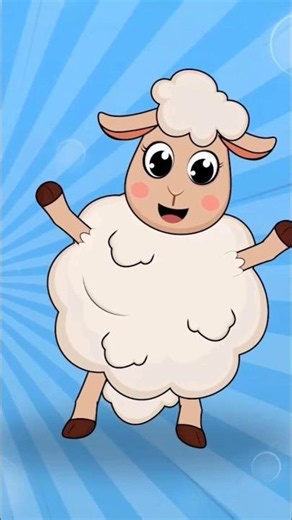 الغنمة تعمل ماما 🐑 #اطفال #اغاني_اطفال #ألوان #ياغنماتي