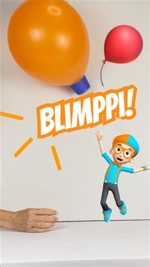 Is That... a BLIMPPI? 🎈 Blippi Makes a DIY Hot Air Balloon!