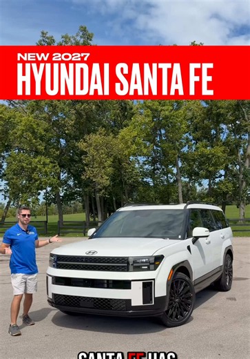 Despite its controversial style, are you missing out on the value packed 2027 Hyundai Santa Fe?? #hyundaisantafe #hyundai #carreview #cars #carconfections
