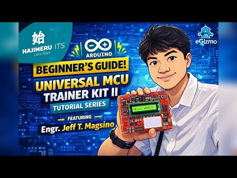 eGizmo Universal MCU Trainer II Series – Part 1: Hardware Overview & 16x2 LCD