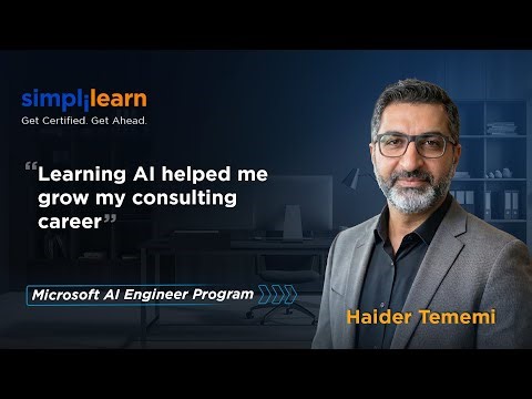 Simplilearn Reviews | How Haider Built AI Skills from a Coding Background #GetCertifiedGetAhead
