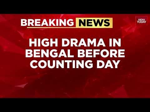 Bengal Election Drama: TMC Protests Outside Strong Room Over EVM Tampering Allegations | India Today