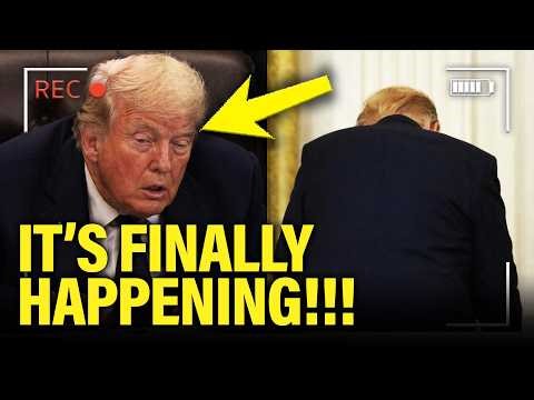 Trump’s Health VISIBLY CRASHES as War WRECKS HIS LIFE!!!