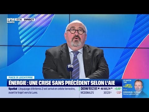 Emmanuel Lechypre face à Raphaël Legendre : Énergie, une crise sans précédent selon l'AIE