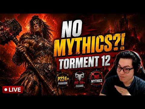 Diablo 4 Season 14 LIVE: Still No Mythics? T12 Barb Speed Farm
