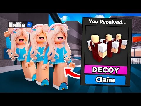 Trolling With The NEW OVERPOWERED DECOY PERK In MM2...