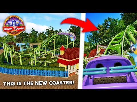 I Simulated Alton Towers NEW 2026 Roller Coaster!